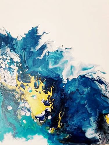 Original Abstract Expressionism Abstract Paintings by Alina Lark