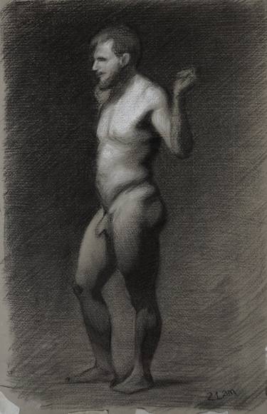 Male Figure Drawing. thumb