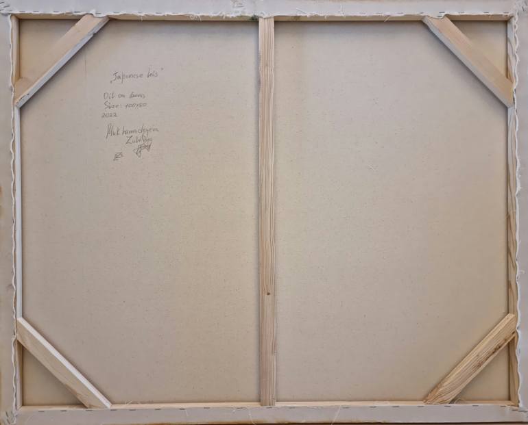 Original Abstract Botanic Painting by Zulfiya Mukhamadeyeva