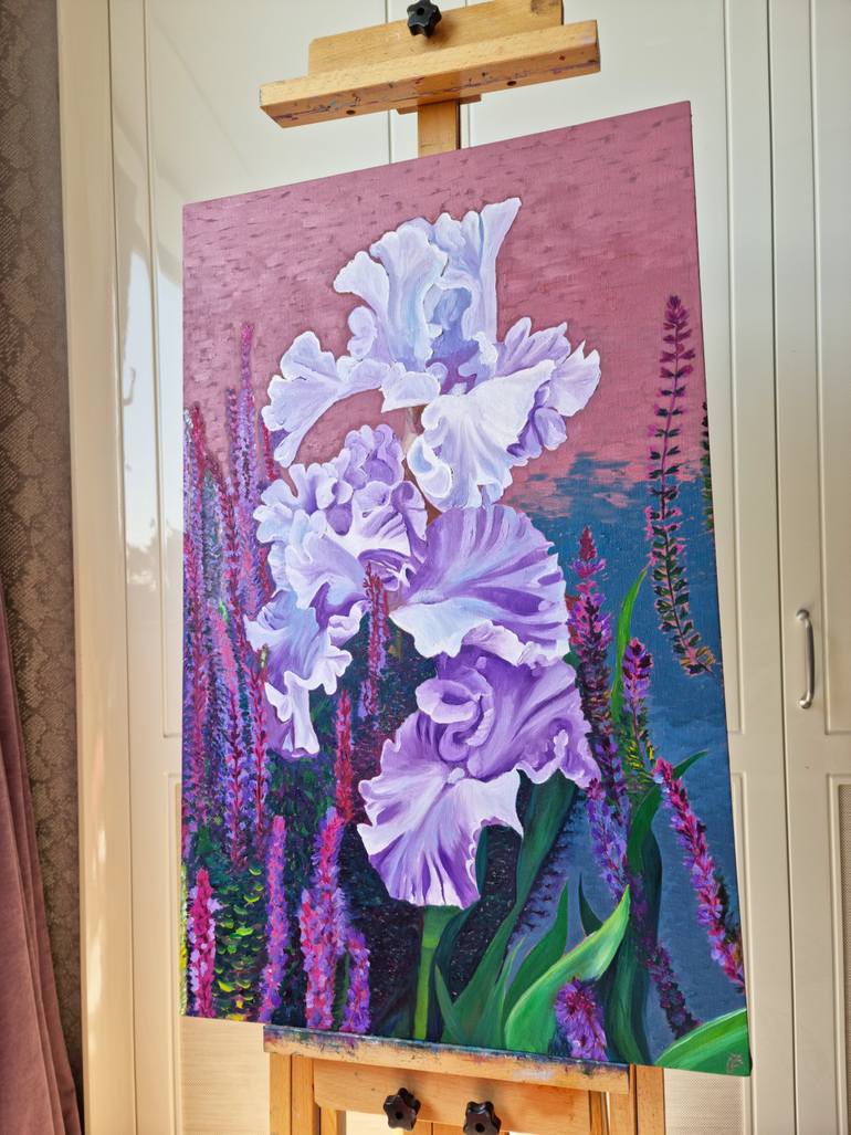 Original Impressionism Love Painting by Zulfiya Mukhamadeyeva