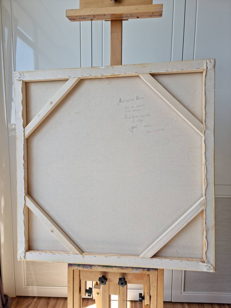 Original Impressionism Landscape Painting by Zulfiya Mukhamadeyeva