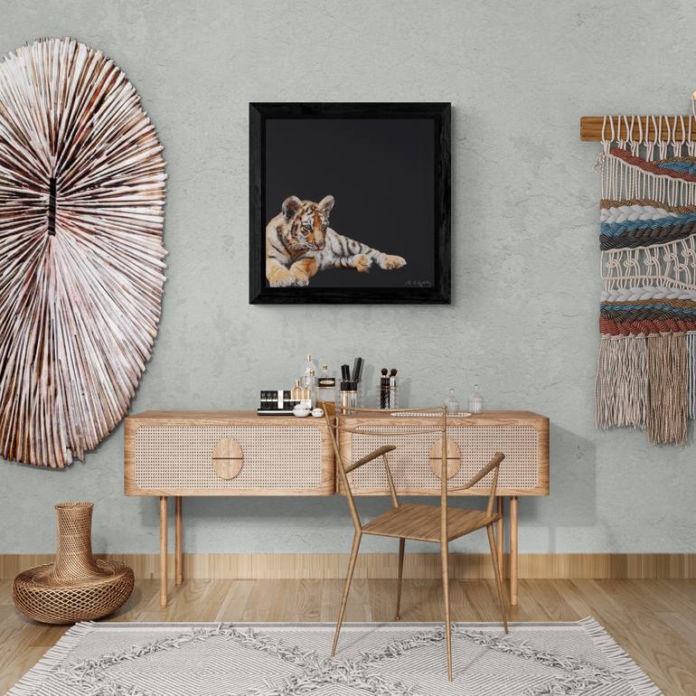 Original Contemporary Animal Painting by Baudouin De Lambilly