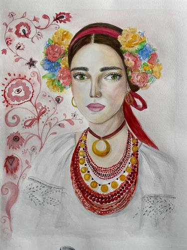 Original Impressionism Portrait Paintings by Viktoriia Kyrylenko