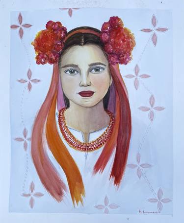 Print of Impressionism People Paintings by Viktoriia Kyrylenko