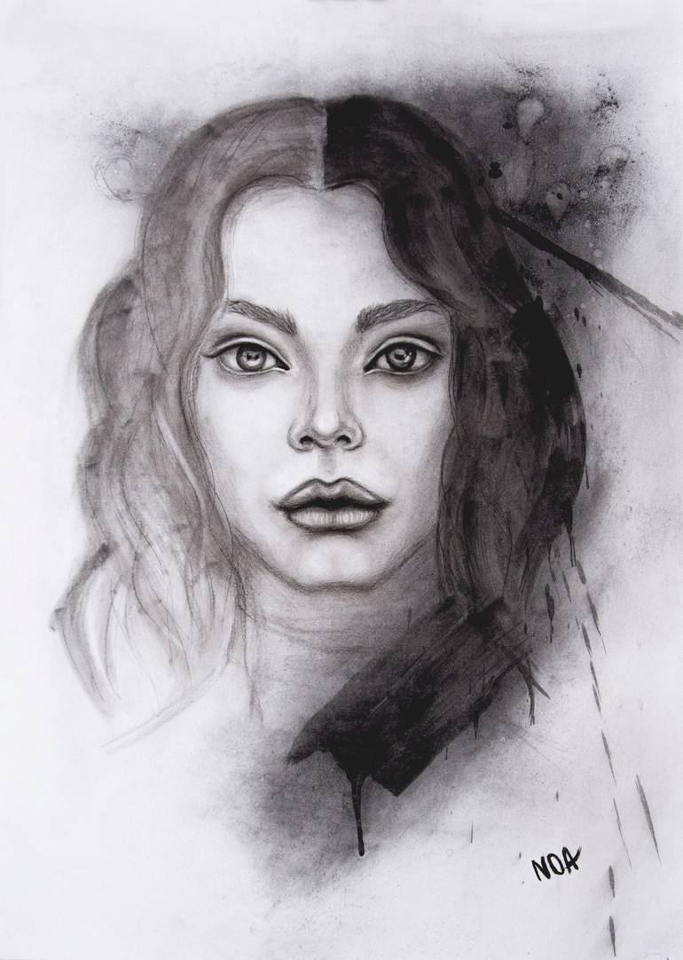 Charcoal drawing, Charcoal drawing, By Beautiful Artworks