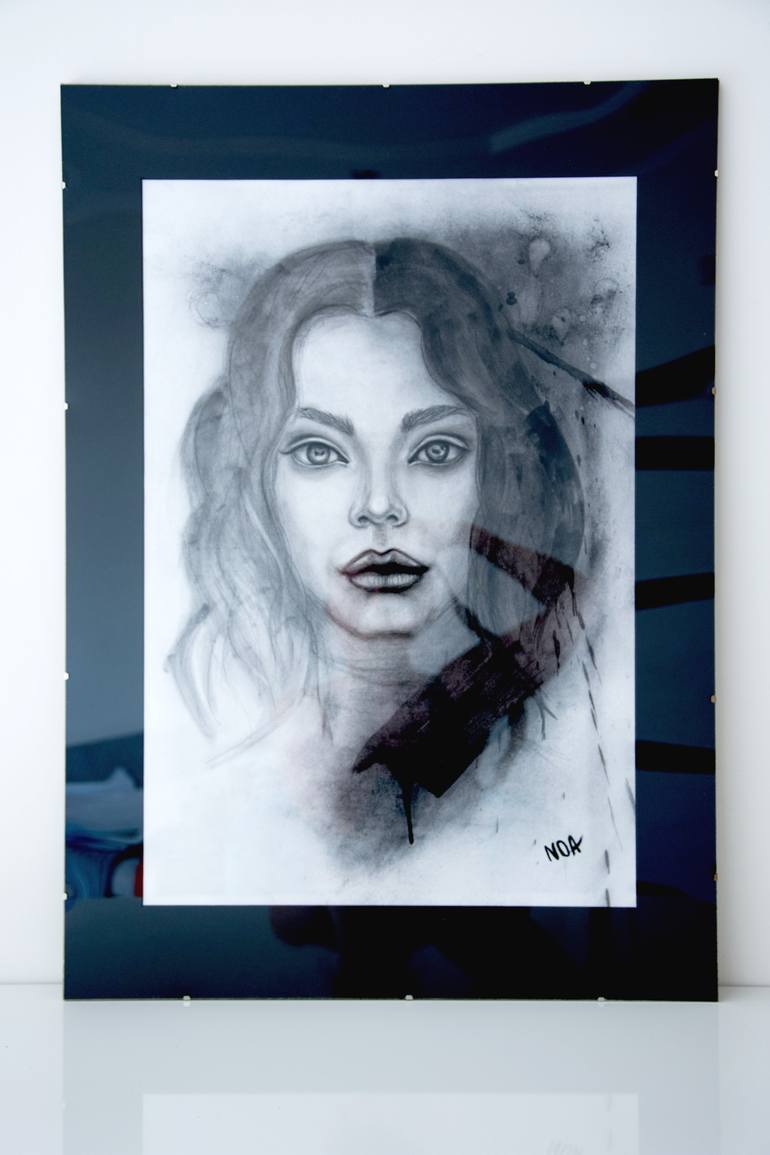 Original Contemporary Women Drawing by Olha Naduieva