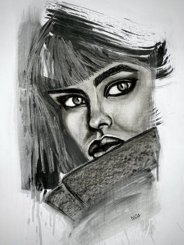 Print of Portrait Drawings by Olha Naduieva