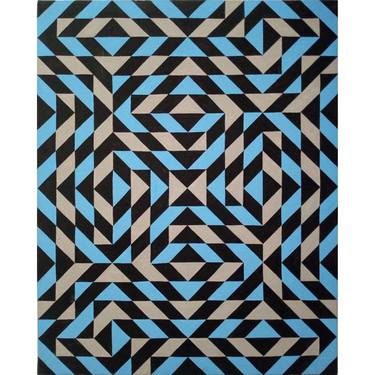 Original Geometric Paintings by Amine Naima