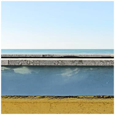 THE WINTER SEASCAPE - Canvans Framed thumb