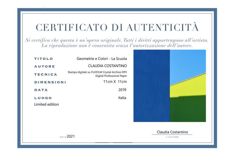 Original Minimalism Architecture Photography by Claudia Costantino