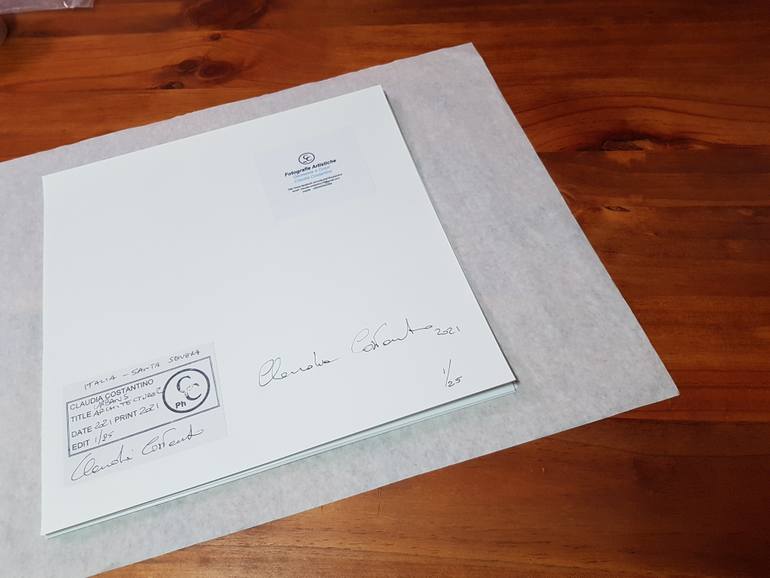 Original Minimalism Geometric Photography by Claudia Costantino