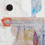 Original "Hathorian Awakening", 2010, mixed media on canvas