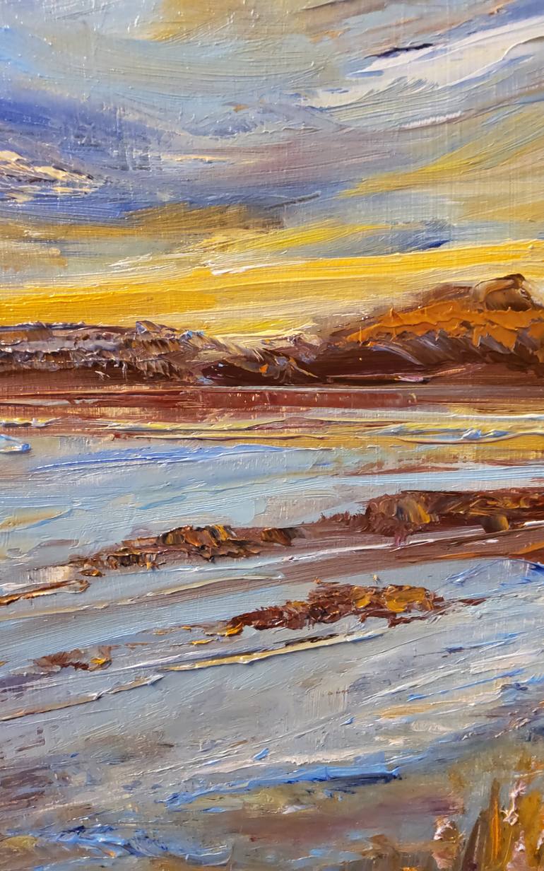 Original Impressionism Landscape Painting by Olena Stepanovych