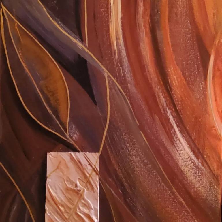 Original Abstract Expressionism Abstract Painting by Olena Stepanovych