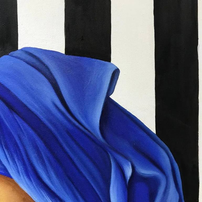 Original Conceptual People Painting by Sana Fatima