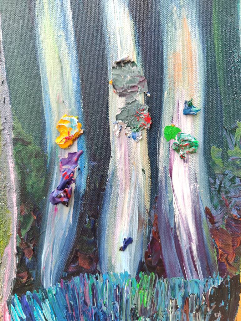 Original Abstract Expressionism Abstract Painting by Nadiya Pankova