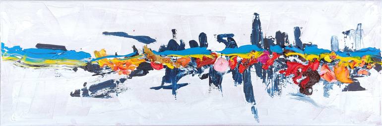 Original Abstract Expressionism Abstract Painting by Nadiya Pankova