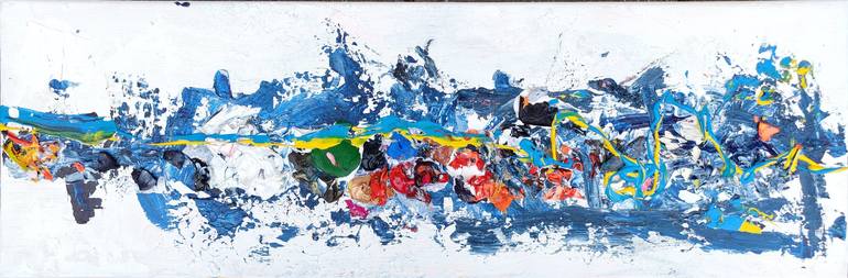 Original Abstract Expressionism Abstract Painting by Nadiya Pankova
