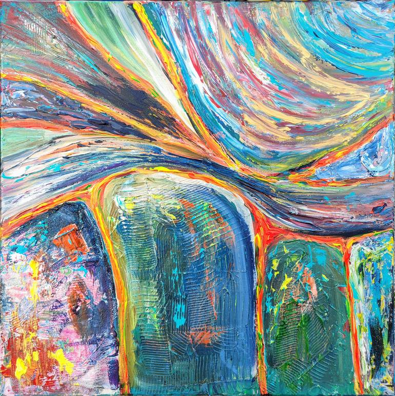 Nadiya　Art　Mental　5.　Painting　machine.　Pankova　Saatchi　Depression　by