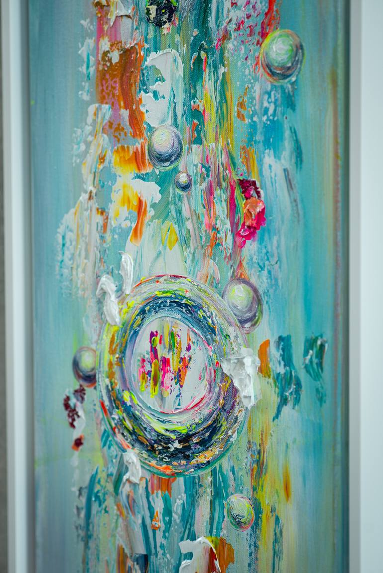 Original Abstract Expressionism Abstract Painting by Nadiya Pankova