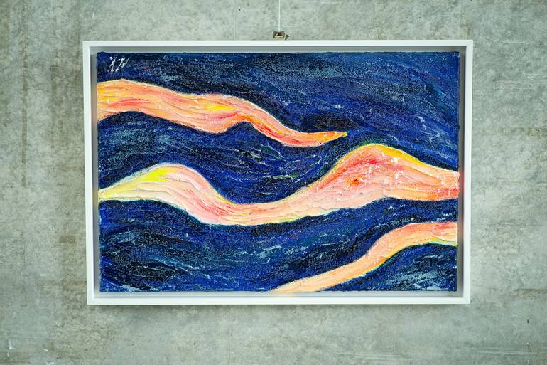 Original Abstract Expressionism Abstract Painting by Nadiya Pankova