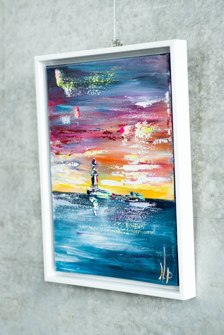 Original Abstract Expressionism Abstract Painting by Nadiya Pankova