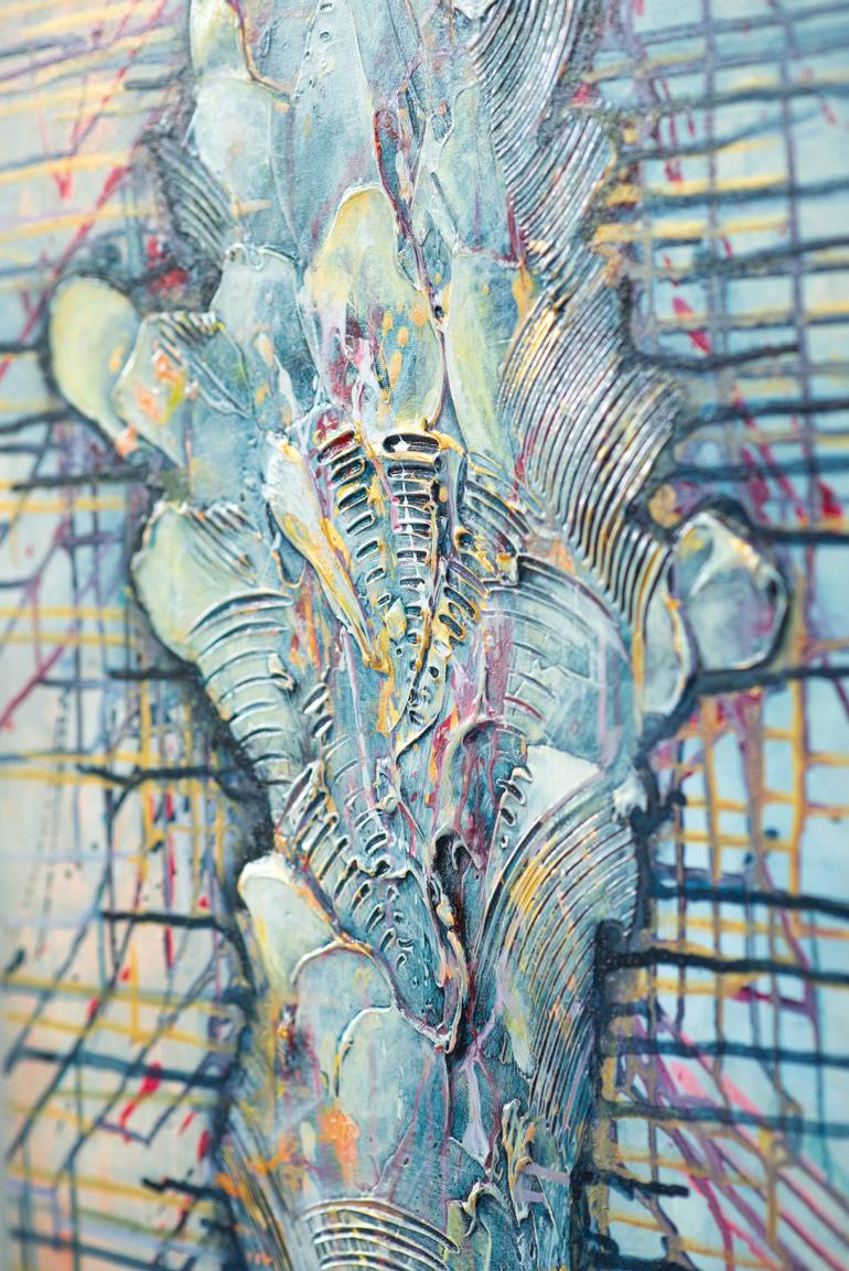 Original Abstract Expressionism Abstract Painting by Nadiya Pankova