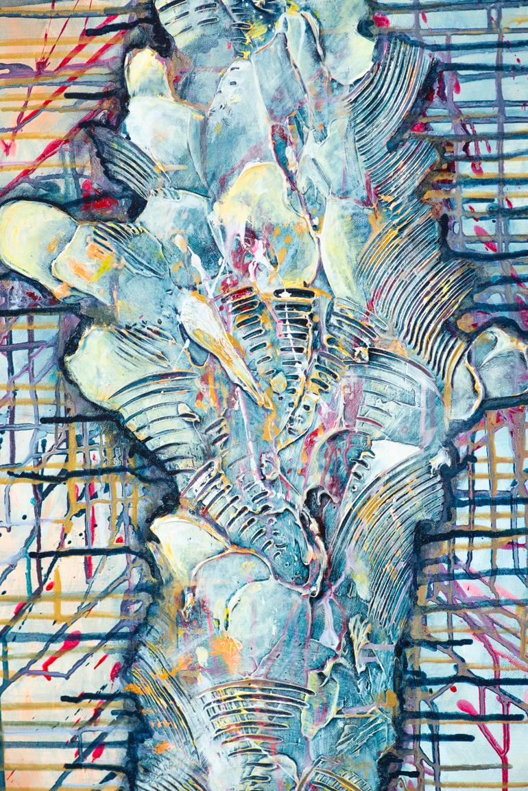 Original Abstract Expressionism Abstract Painting by Nadiya Pankova