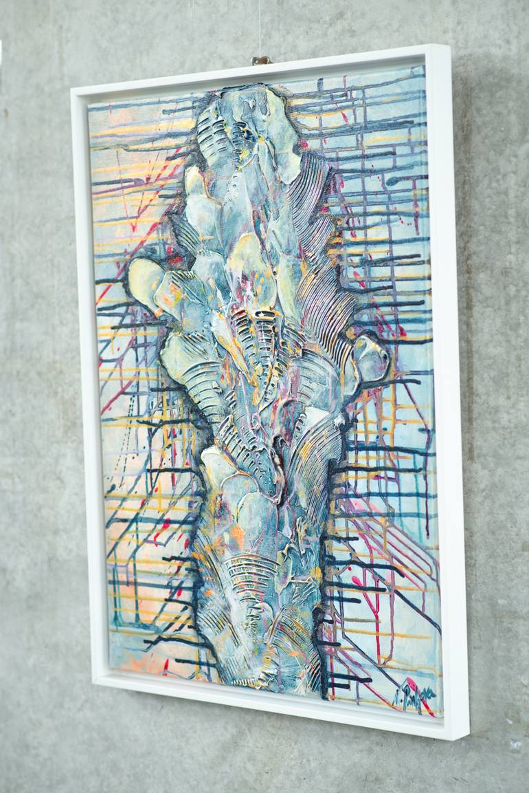 Original Abstract Expressionism Abstract Painting by Nadiya Pankova