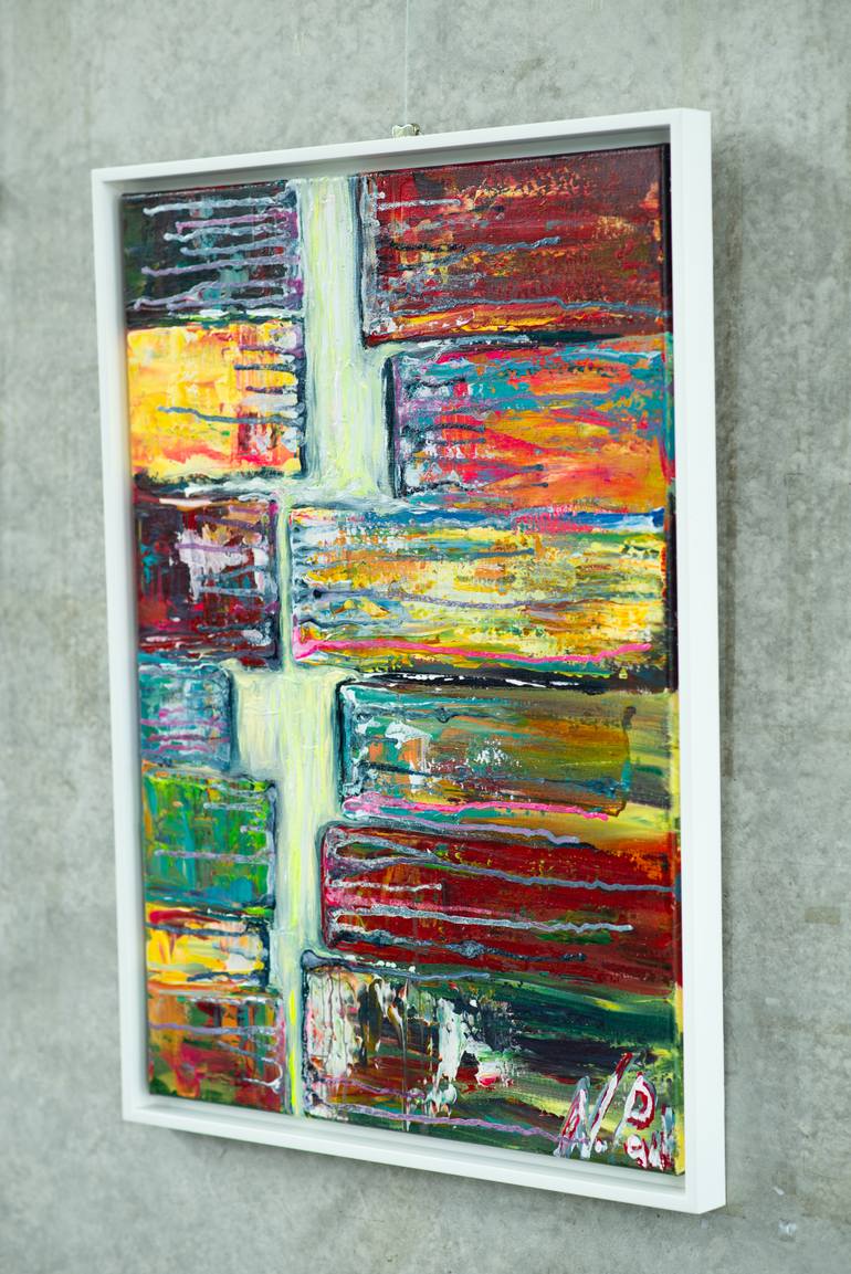 Original Abstract Expressionism Abstract Painting by Nadiya Pankova