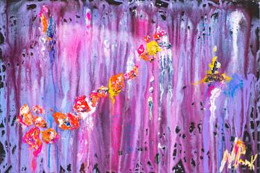 Original Abstract Expressionism Abstract Painting by Nadiya Pankova