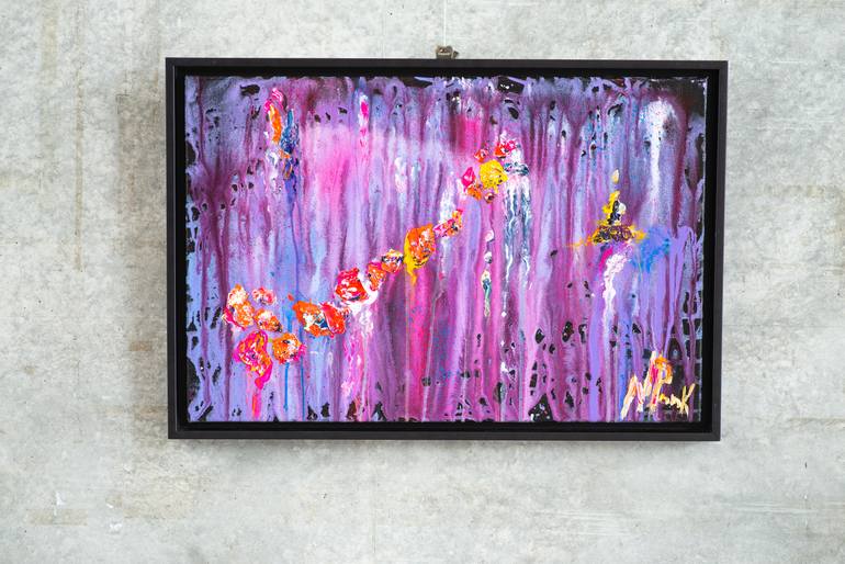 Original Abstract Expressionism Abstract Painting by Nadiya Pankova