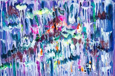 Original Abstract Expressionism Abstract Painting by Nadiya Pankova