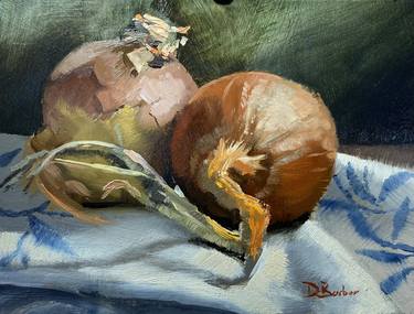 Original Impressionism Still Life Paintings by David Barber