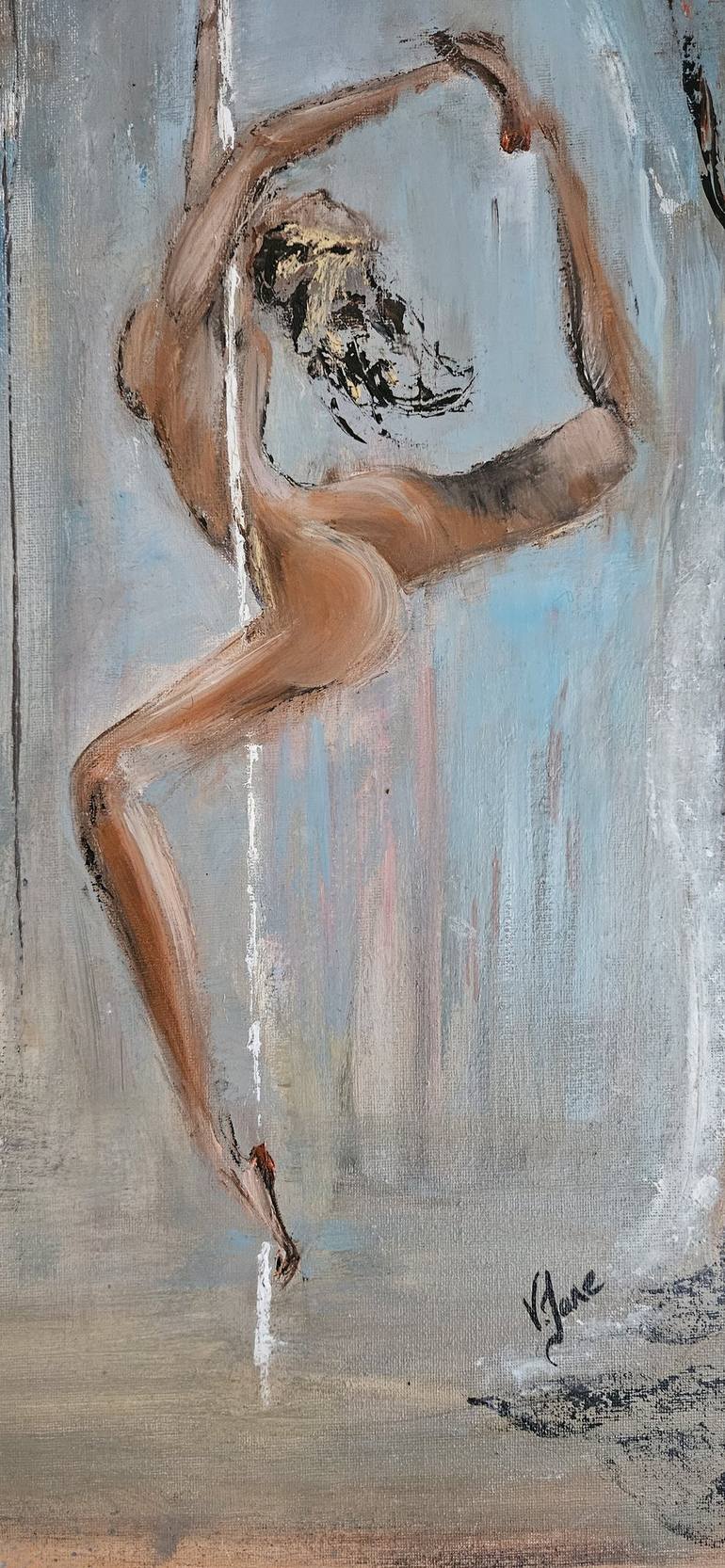 Original Nude Painting by Victoria Jane