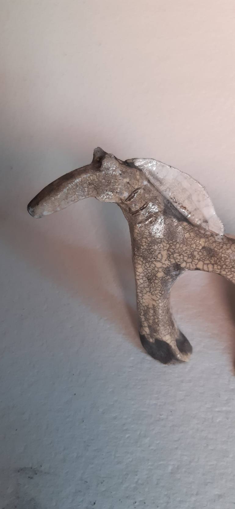 Original Figurative Horse Sculpture by ivana barsciglie