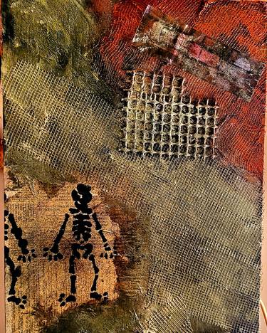 Original Abstract Expressionism Abstract Printmaking by Jessica Daggy-Smith