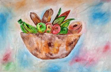 Print of Cuisine Paintings by Ali Oseni