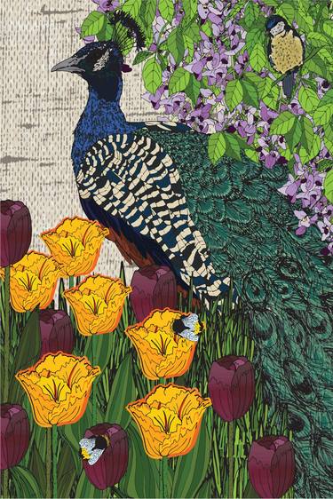 The Peacock and The Tulips thumb