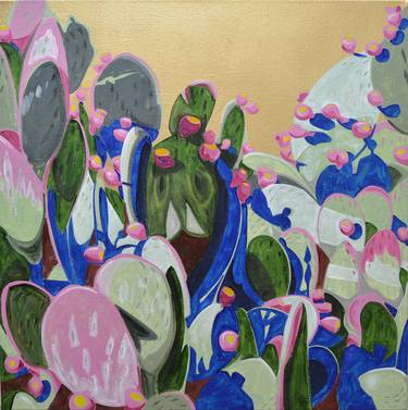 Original Impressionism Botanic Paintings by David Disko