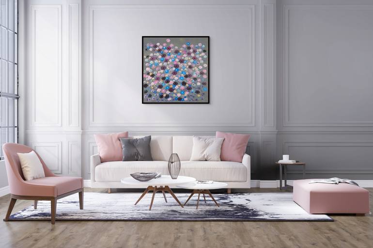 Original Expressionism Floral Painting by Dorothea Sandra