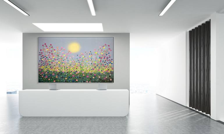 Original Expressionism Landscape Painting by Dorothea Sandra