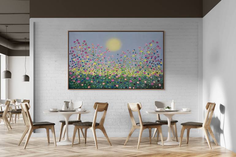 Original Expressionism Landscape Painting by Dorothea Sandra