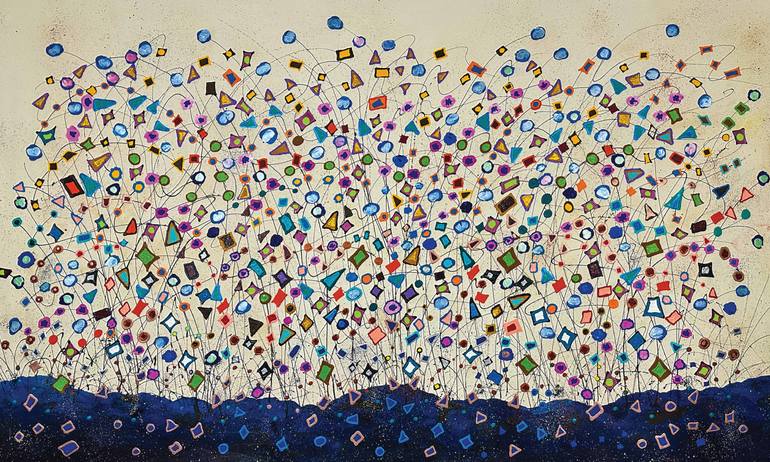 Original Abstract Painting by Dorothea Sandra | Abstract Art on Canvas | Humanity Is Diversity
