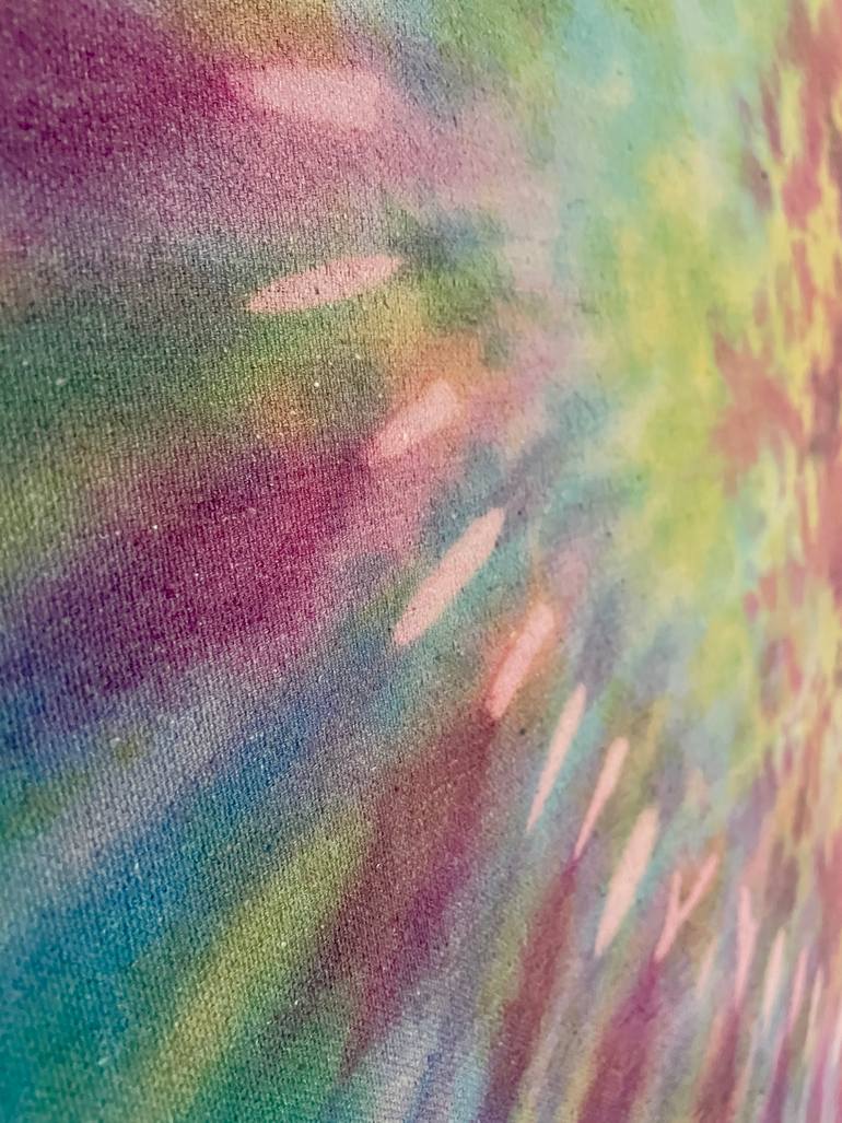 Original Abstract Expressionism Love Painting by Andrea Derujinsky