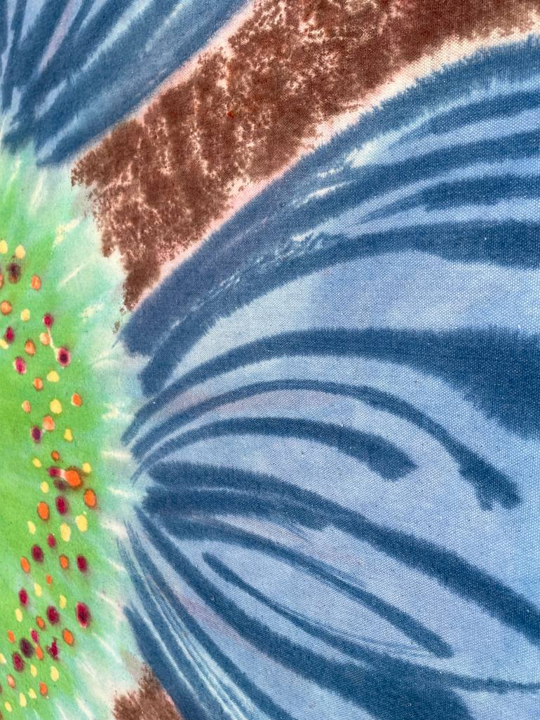 Original Conceptual Botanic Painting by Andrea Derujinsky