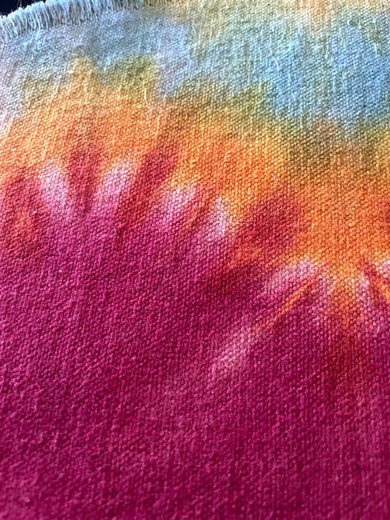 Original Abstract Expressionism Love Painting by Andrea Derujinsky