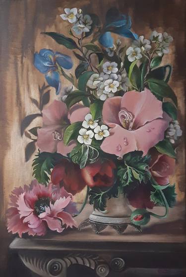 Original Fine Art Botanic Paintings by Inese Eglite