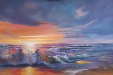 Original Fine Art Seascape Paintings by Inese Eglite