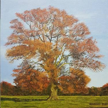 Original Realism Tree Paintings by Erick Kogikoski